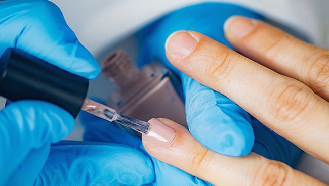 manikür işlemi, french manikür, fransız manikürü