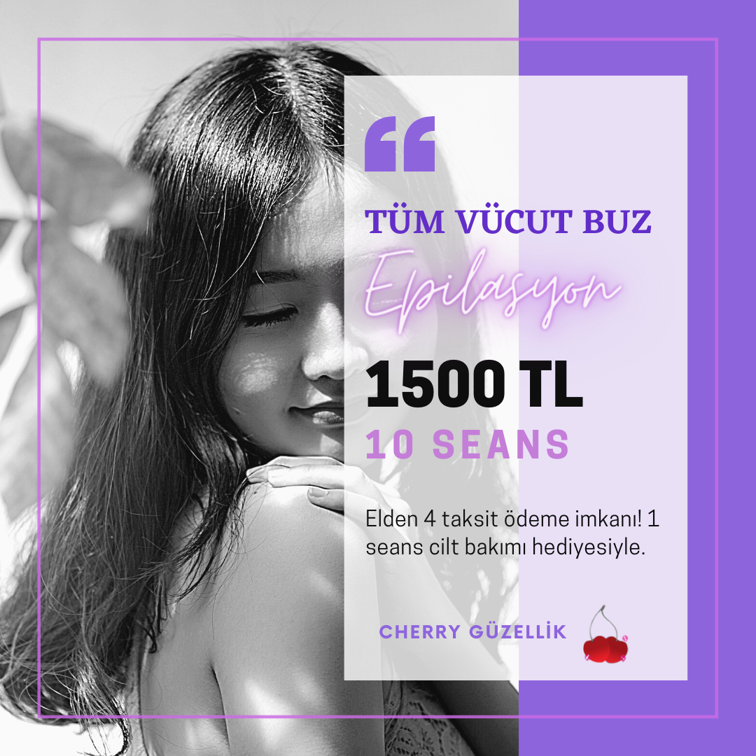 tüm vücut buz epilasyon